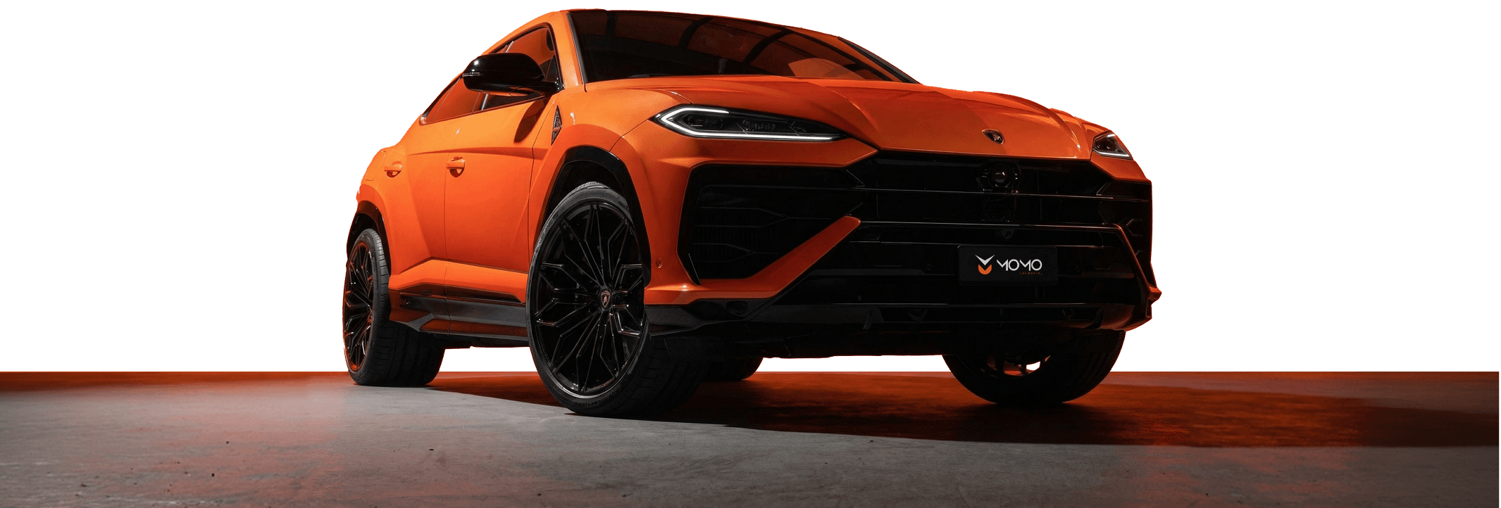 Orange Lamborghini Urus