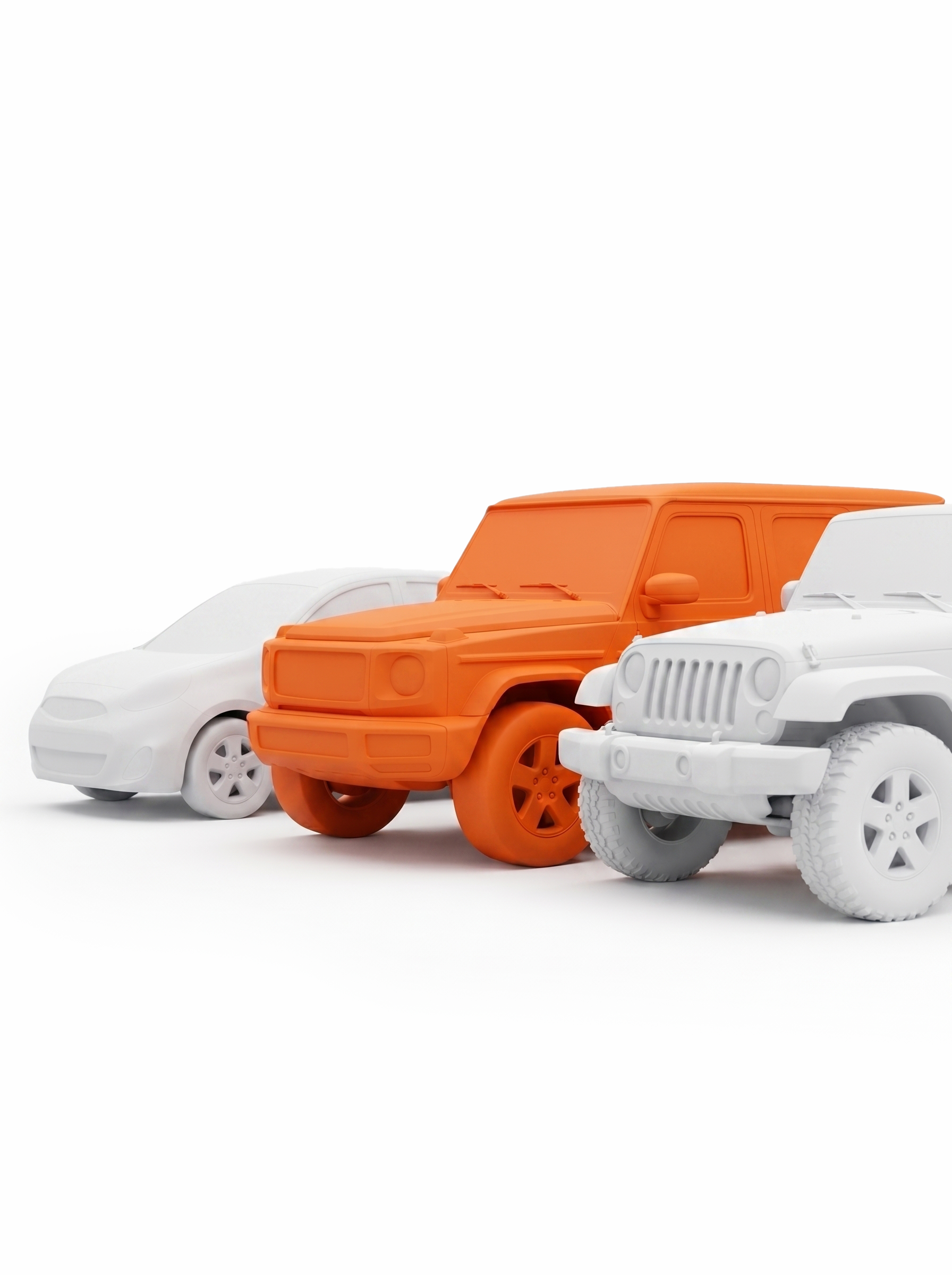 Choosing a car from the MOMO fleet